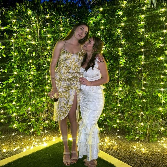 NORDSTROM - OPEN EDIT Strappy Shirred Sleeveless Midi Dress - Picture 6 of 7